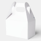 First Holy Communion floral cross Geschenkschachtel (Rückseite)