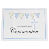 First Holy Communion Große Geschenktüte (Vorderseite)