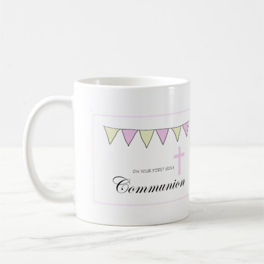First Holy Communion Kaffeetasse (Links)