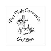 First Holy Communion Rubber Stamp Gummistempel (Prägung)