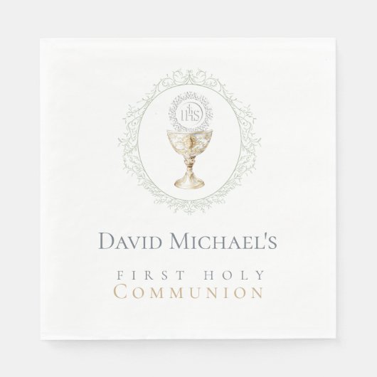 First Holy Communion Serviette (Vorderseite)