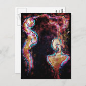 "First Impression" JTG Art Postcard Postkarte (Vorne/Hinten)
