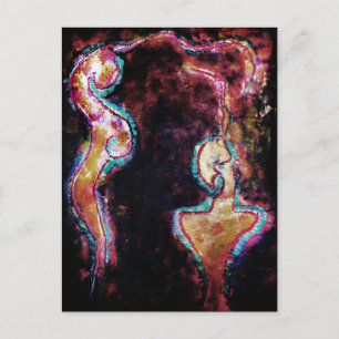 "First Impression" JTG Art Postcard Postkarte