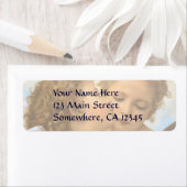 First Kiss (Engeldetails) von Bouguereau (Insitu)