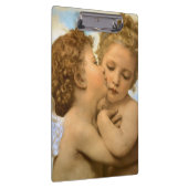 First Kiss (Engeldetails) von Bouguereau Klemmbrett (Rechts)