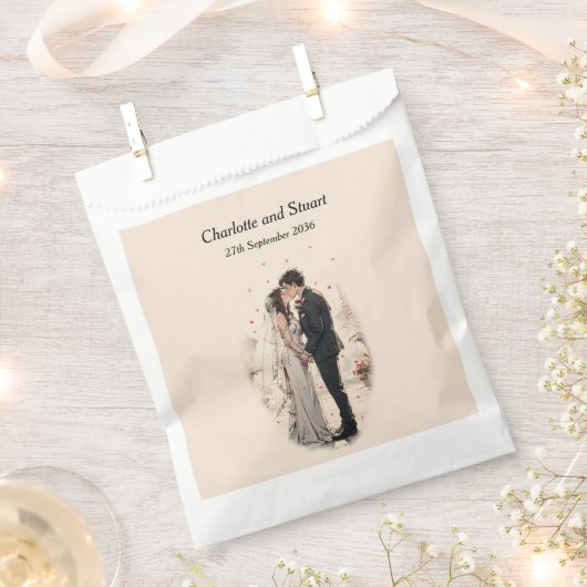 First Kiss Geschenktütchen (Ausgeschnitten)