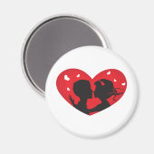 First Kiss Magnet (Vorderseite/Rückseite)