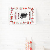 First Knockout Boxing 1. Geburtstag – Lustige Kind Banner (InSitu)