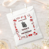 First Knockout Boxing 1. Geburtstag – Lustige Kind Geschenktütchen (Ausgeschnitten)