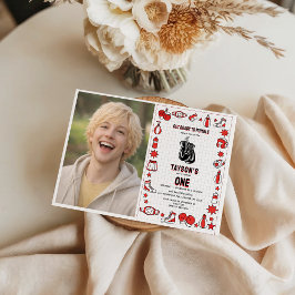 First Knockout Boxing 1st Birthday – Fun Kids Part Einladung