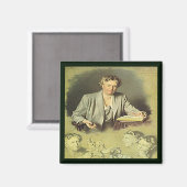First Lady Anna Eleanor Roosevelt Magnet (Vorderseite/Rückseite)