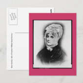 First Lady Anna Harrison Postkarte (Vorne/Hinten)