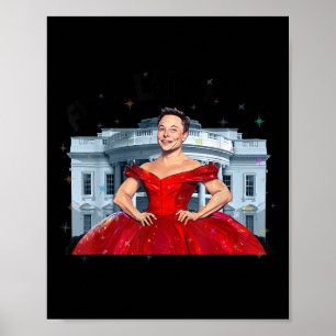 First Lady Elon zerstören dieses Land sind die Bil Poster