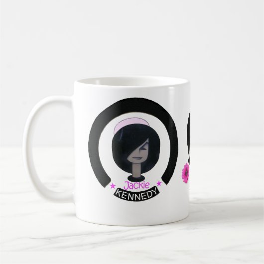 First Lady Jacqueline Kennedy Kaffeetasse (Links)
