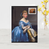 First Lady Jubiläumskarte für individuelle Grußkar Karte (Gelbe Blume)