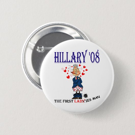 First Lady-Knopf Button (Vorne & Hinten)