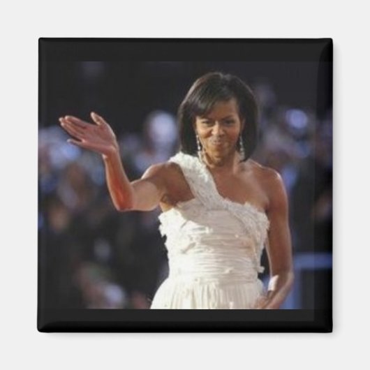First Lady Michelle Obama Magnet (Vorne)