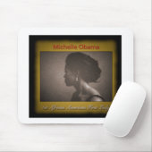 FIRST LADY MICHELLE OBAMA MOUSEPAD (Mit Mouse)