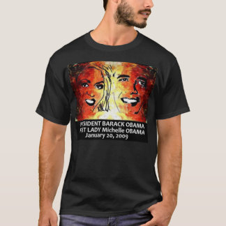 FIRST LADY MICHELLE OBAMA PRÄSIDENTEN-BARACK OBAMA T-Shirt