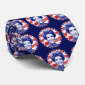 First Lady Nancy Reagan US Flagge Krawatte (Gerollt)