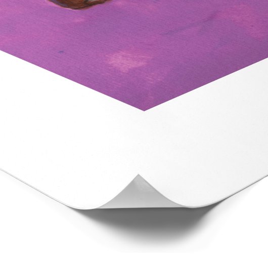 First Lady of the US.-Michelle Obama 52 x 69,33 Poster (Ecke)