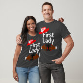 First Lady Pastors Ehefrau Christlich Religious Re T-Shirt (Unisex)