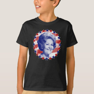 First Lady Pat Nixon US Flagge T-Shirt