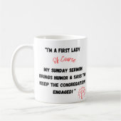 "First Lady's Charm" Kaffeetasse (Links)