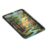 First Landing State Park Virginia Reise Magnet (Rechte Seite)