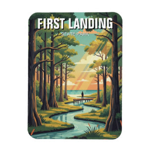 First Landing State Park Virginia Reise Magnet