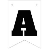 First Lap Around the Track, Happy Birthday Decor Wimpelkette (Dritte Fahne)