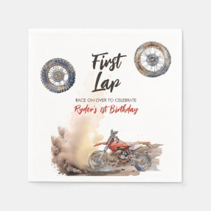 First Lap Little Racer 1. Geburtstag Serviette
