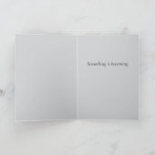 First Light Kin Becoming Greeting Card Karte (Innenseite)