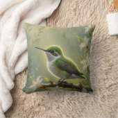 First Light Kin Hummingbird Throw Pillow Kissen (Decke)
