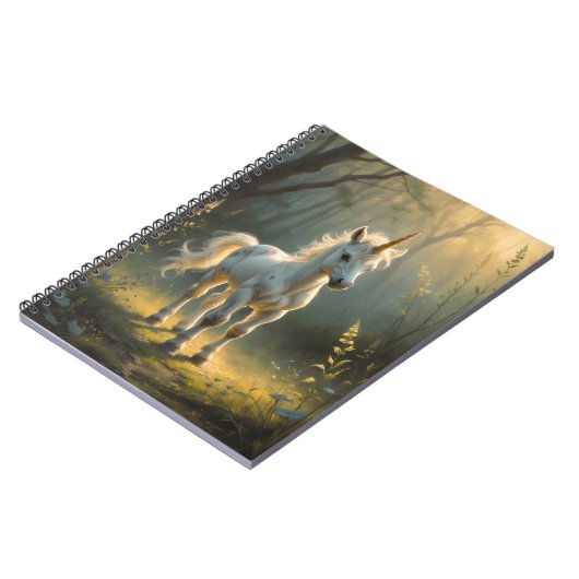 First Light Kin Unicorn Notebook Notizblock (Linke Seite)