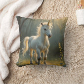 First Light Kin Unicorn Throw Pillow Kissen (Decke)