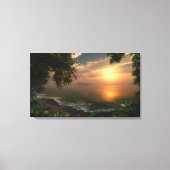 "First Light" überzogene Canvas Leinwanddruck (Vorderseite)