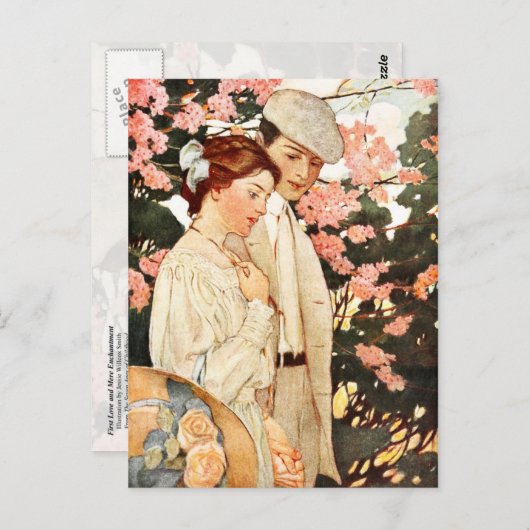 First Love and Mere Enchantment Postkarte (Vorne/Hinten)