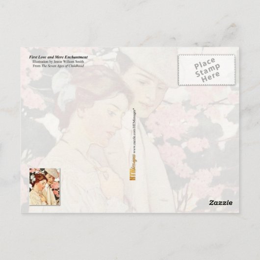 First Love and Mere Enchantment Postkarte (Rückseite)