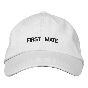 First Mate bestickte Cap Baseballkappe