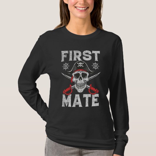 First Mate Boating Matching Group Fisherma T-Shirt (Vorderseite)