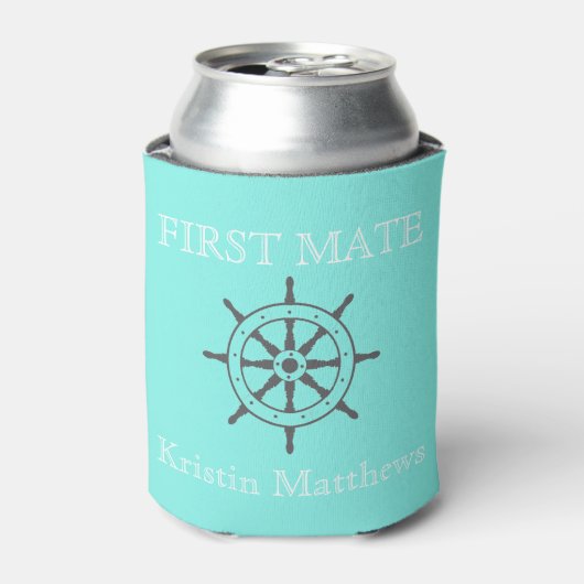 First Mate/Captain Can Cooler (Hers) Dosenkühler (Kanne Vorderseite)