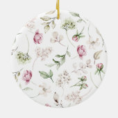 First Mom Established Grandma Christmas Tree Keramik Ornament (Hinten)