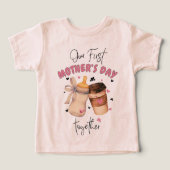 First Mother Day Shirt 2025/Pink Matching Outfit (Design Vorderseite)