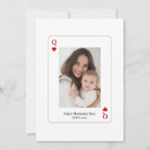 First Mother’s Day 2026 Card | Personalized Mom Feiertagskarte (Vorderseite)