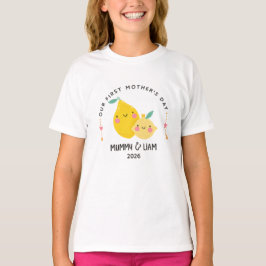 First Mother’s Day 2026 Cute Lemon Mom & Baby T-Shirt