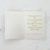 First Mother’s Day 2026 Gift Karte (Innenseite)