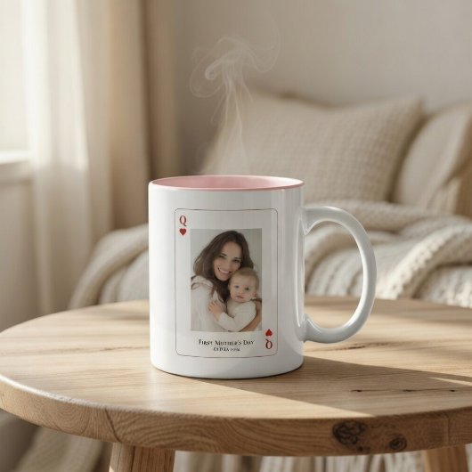 First Mother’s Day Personalized Photo  Tasse