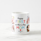 First Mother's Day Photo Coffee Mug Kaffeetasse (Mittel)