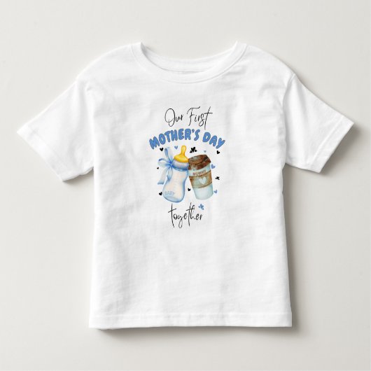 First Mthers Day Shirt 2025 /Blue Matching Outfit (Vorderseite)